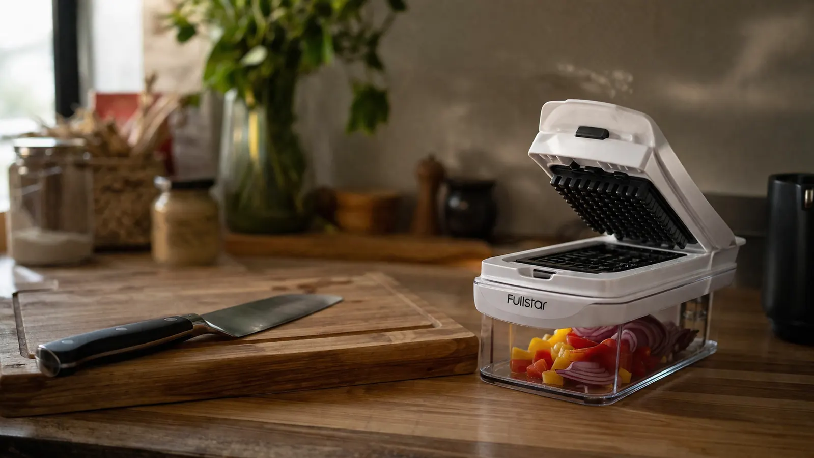 Fullstar Chopper vs. Knife and Cutting Board: Which Preps Faster