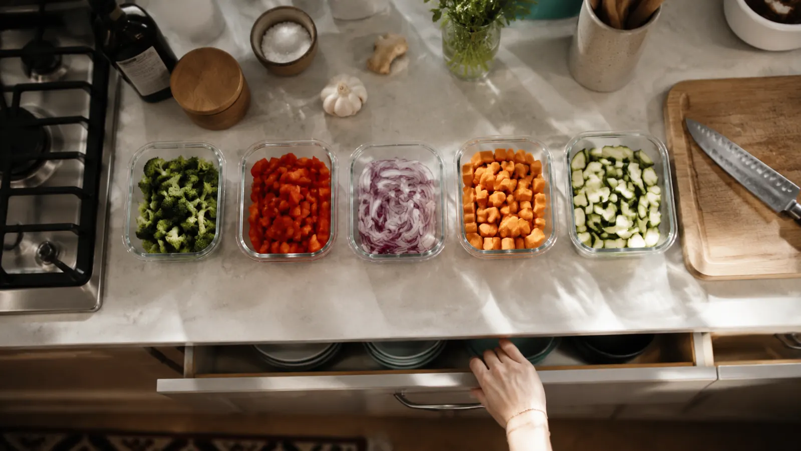 How to Meal Prep Fast With a Vegetable Chopper